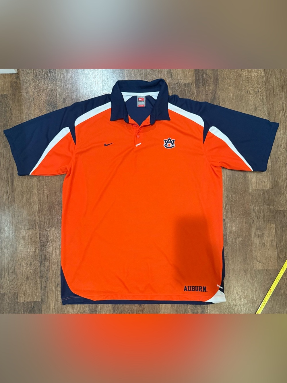 Y2K Nike Auburn University polo XXL